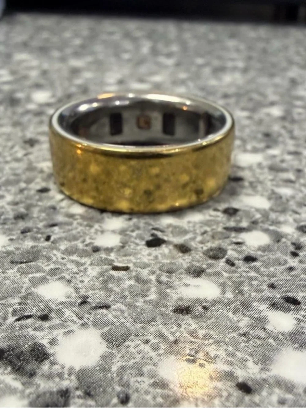 Oura Two-Tone Gold and Silver Smart Ring
